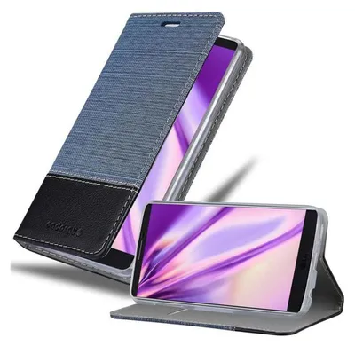 Produktbild von Cadorabo Hülle für LG V10 Schutzhülle in Blau Handy Hülle Etui Book Case Cover