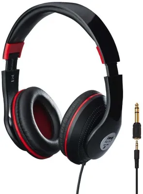 Immagine prodotto di Cuffie on-ear nere Monacor MD-390