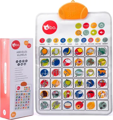 Produktbild von Alphabet-Spielmatte, Lernspielzeug für Kinder, litauische Sprache