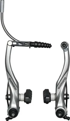 Immagine prodotto di Freno V-Brake Shimano "Alivio" BR-T4000, ruota posteriore, con guida cavo, argento (1 pezzo)