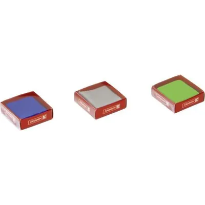 Produktbild von Knetradiergummi 3,5x3,5x1cm farbig sortiert