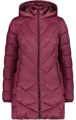 Produktbild von CMP Damen Parka mit Druckknopfverschluss, Farbe: Rubinrot, Größe: 38