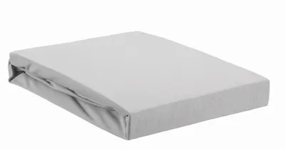 Produktbild von Beddinghouse Jersey Elasthan Spannbettlaken bis 28cm Höhe Farbe Hellgrau Größe 70x/80x200/220x28cm