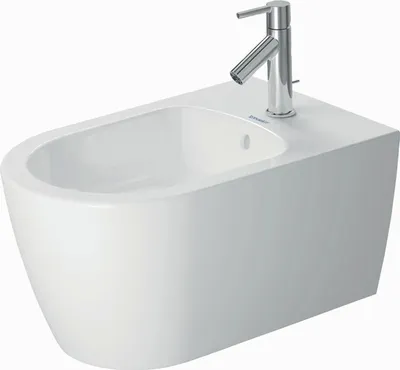 Produktbild von Wand-Bidet ME by Starck m ÜL m HLB 370x570mm 1 Hahnloch weiß weiß