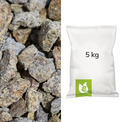 Produktbild von Granit Splitt gelb, 16/32mm, 5kg