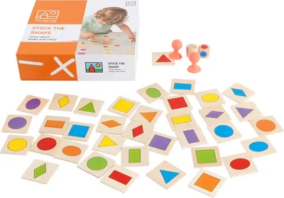 Obrázok produktu pre Hračky pre život Nájdi tvar drevená hra Montessori