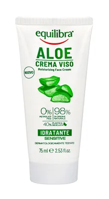 Obrázok produktu pre Equilibra, Aloesowy Krem do twarzy, 75 ml