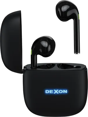 Produktbild von DEXON Bluetooth-Kopfhörer mit Mikrofon und wiederaufladbarer Box HE 400TWS