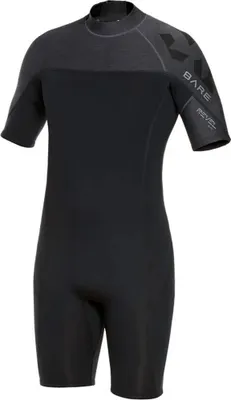 Produktbild von Bare Revel 2 Mm Shorty Schwarz 2XL Herren,Damen Schwarz 2XL