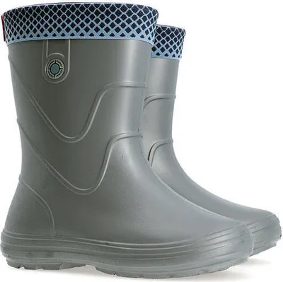 Produktbild von Gummistiefel Regenstiefel Demar VIBES C metallic grau gefüttert, ultraleicht 36/37