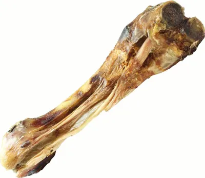 Produktbild von 3 Stck á 25 cm Schecker Kalbsunterbein - Knochen für den Hund  - Riesenknochen