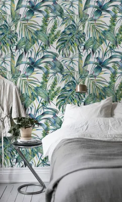 Produktbild von Coloray Fototapete 250x104 cm An Einer Wand Latex Latextapete - Farn Hawaii Junglework.