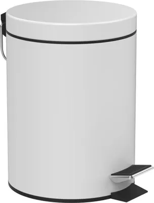 Obrázek produktu pro Odpadkový koš SIMPLE LINE 5 l, matně bílý