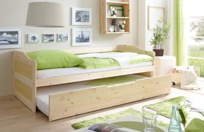 Produktbild von Sofabett mit Bettauszug Marianne, verschied. Farben