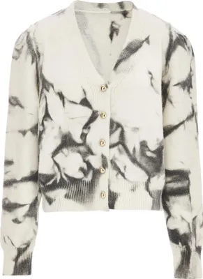 Image de NAEMI cardigan pour femmes - blanc laine, M