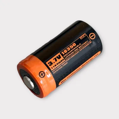 Produktbild von Manker 18350 Akku 1100 mAh ungeschützt