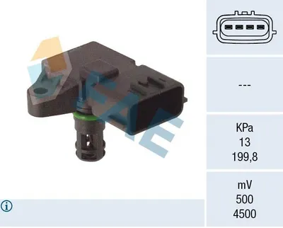 Produktbild von FAE 15144 Ladedrucksensor für SMART FORTWO Coupe (451) Saugrohr