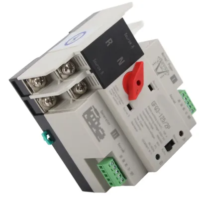 Immagine prodotto di Interruttore di trasferimento automatico, interruttore di trasferimento di potenza doppio, interruttore di trasferimento automatico 2P, interruttore di trasferimento di potenza, interruttore di trasferimento, accessori per generatori