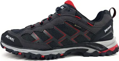 Produktbild von Meindl Caribe GTX, Traillauf, Männlich, Erwachsener, Schwarz, Rot, Einfarbig, Niedrig