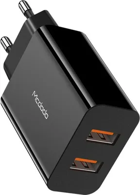 Image de Mcdodo 18W 2x USB AC Chargeur de batterie rapide Chargeur de batterie rapide Alimentation 2x ports USB
