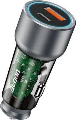 Produktbild von Dudao R4T 30W Usb-A / Usb-C Autoladegerät - Grau