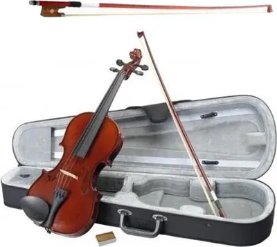 Produktbild von Klassische Holzvioline 3/4 DEPOX®, zwei Bögen, Etui inklusive