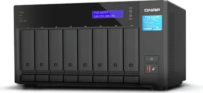 Imagen del producto de Qnap TVS-h874T-i9-64G: Servidor NAS QNAP TVS-h874T-i9-64G