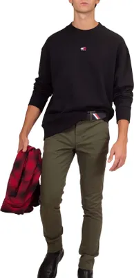 Immagine prodotto di TOMMY JEANS - Felpa uomo relaxed con patch logo  - Taglia L