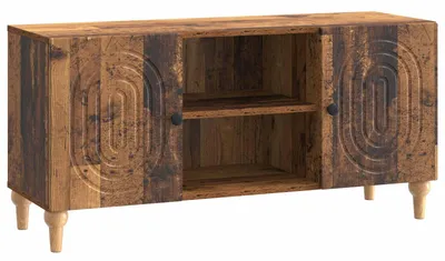 Image de Meuble TV Bois ancien 102 x 34,5 x 50 cm Bois d'ingénierie