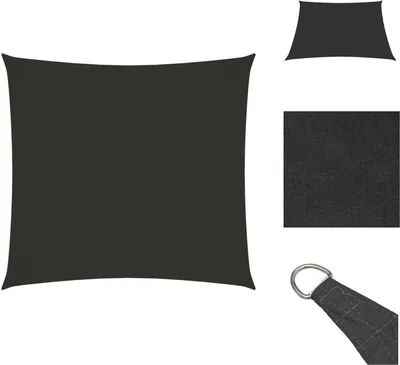 Obrázek produktu pro vidaXL Markýza Oxford čtvercová 5x5 m antracitová - Slunečníky a slunečníky