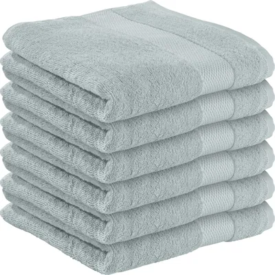 Produktbild von Erwin Müller Handtuch Sindelfingen" 6er-Pack hellgrau 50x100 cm"