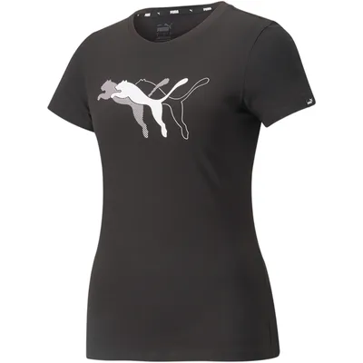Image de PUMA Power T-Shirt Damen puma black XS