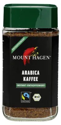 Image de Mount Hagen café soluble décaféiné 100 g