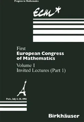 Obrázek produktu pro First European Congress of Mathematics