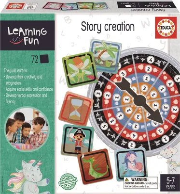 Image de Jeu éducatif EDUCA Apprendre en s'amusant : invente une histoire