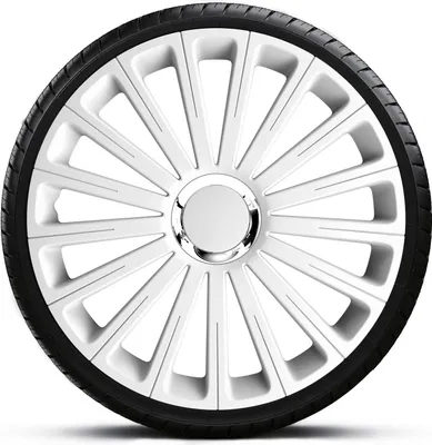 Produktbild von Radkappen Radzierblenden EINZELN (1Stück) 13 Zoll RADICAL PRO WHITE Z461759