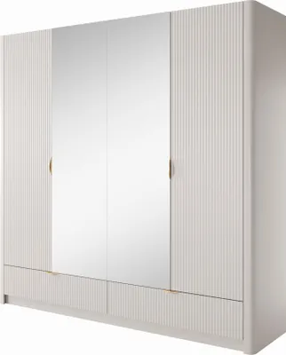 Produktbild von Kleiderschrank Lante 4D2S beige
