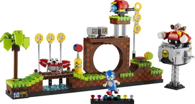Obrázok produktu pre Stavebnica LEGO Ideas Sonic the Hedgehog – Green Hill Zone 21331 (1 125 dielikov)