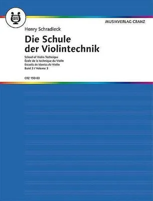 Produktbild von Die Schule der Violintechnik. Bd.3