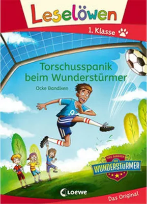 Produktbild von Leselöwen 1. Klasse - Torschusspanik beim Wunderstürmer