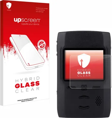 Produktbild von upscreen Schutzglas für Motorola Advisor TPG2200 Schutzfolie Panzer Folie Glas Display Schutz klar