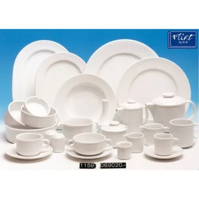 Obrázek produktu pro Flirt By R&B série nádobí Basic Flirt Material Saucer (Universal) Basic Flirt