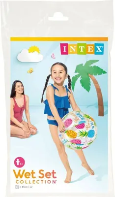 Obrázek produktu pro Plážový míč Intex Ø 51 cm PVC (36 kusů)