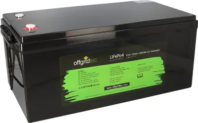 Produktbild von Offgridtec LifePO4 Akku 12/300 12,8V 304Ah mit BMS und Heizmatte 3891Wh