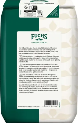 Produktbild von Fuchs Professional Dillspitzen frische Kräuternote Packung 300g