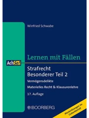 Zdjęcie produktu dla Strafrecht Besonderer Teil 2
