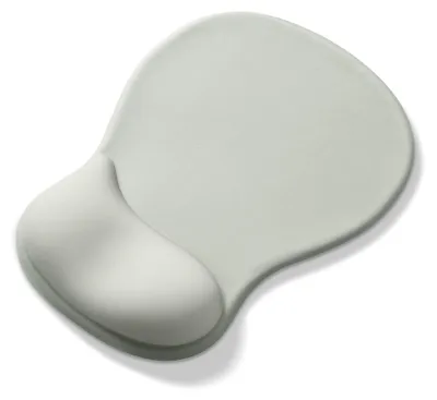 Produktbild von Ergonomisches Mauspad mit Gelkissen in Hellgrau