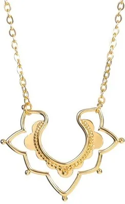 Produktbild von Bohemian Halskette Golden - Trendiger Schmuck für Damen KP21072