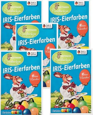 Produktbild von 5 x 1A PHOTO PORST Iris Eierfarben