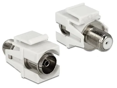 Produktbild von DELOCK Keystone IEC Koax Buchse